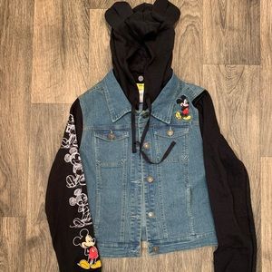 Mickey Mouse jacket.